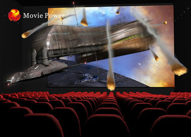 Bubble Smoke 100 Seat 4D Cinema System Dengan Gerak Gerak Listrik