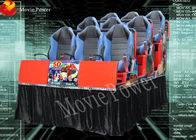 6dof Platform 7D Movie Theater Dengan Sistem Hidraulik Disposisi Tinggi