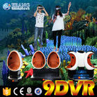 MulElectric Motion 9D VR Theater Room Chairs 3 Dof Permainan Anak-anak Mesin 3 Kabin