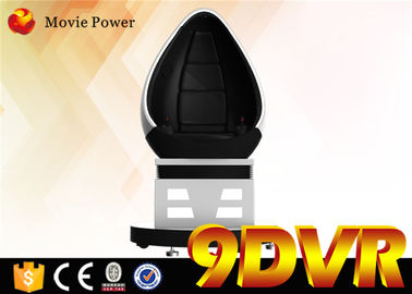 Hi-Tech Amusement Egg Berbentuk 9d Vr Cinema / 9d Vitual Reality Cinema Chair