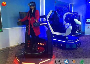 9d Virtual Reality Cinema Standing Platform Battle Game Equipment Untuk Bisnis Kecil