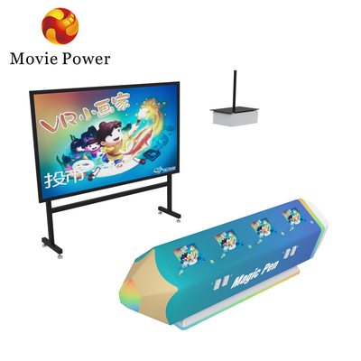 AR MR Proyektor Interaktif Game Dinding Anak-anak Pendidikan 3d Video Game Anak-anak Mesin Lukisan