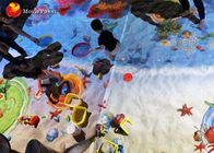 Mengiklankan Proyeksi Lantai Teka-teki Anak-anak Peralatan Permainan Interaktif 3D