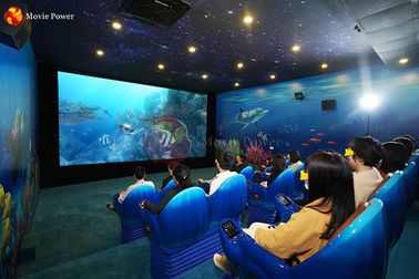 400㎡ Movie Power Sumber Dinamis Kursi Bioskop Film Tema Laut Kursi Teater Bioskop 4d 5d