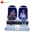 Taman Hiburan Virtual Reality Simulator 9d Vr Cinema Egg Chair Equipment Dengan 2 Kursi