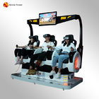 3 Kursi 360 ° 9D VR Cinema Chair Shooting Game Interaktif Untuk Pusat Perbelanjaan
