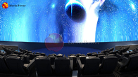 Peralatan Bioskop 4D 2 Kursi yang Disesuaikan Untuk Pusat Perbelanjaan Movie Power Environment Efek Khusus