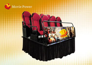 Pencahayaan Angin Kabut 7D Movie Theater 7D Sinema Dengan Sistem Listrik