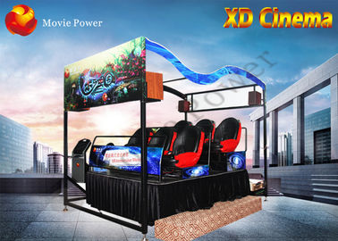 Air Injection / Blow Air XD Simulator 9D Virtual Reality Cinema Dengan 2 - 12 Kursi