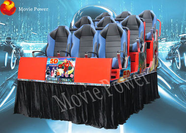 9 Seater 7D Movie Theater Platform Dinamis 5D Cinema Simulator