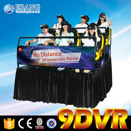 Free Vision Entertainment 9D VR Cinema 6 Seat Egg 9D VR Simulator Dengan Kacamata VR