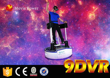 Listrik Dinamis Stand-Up Penerbangan VR 9D Cinema Simulator 5.5 Inch HD 2k Screen
