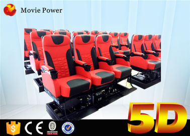 6/9/12 Kursi 5d Cinema System 6 Dof Platform besar 5d Theater 5d Cinema Equipment