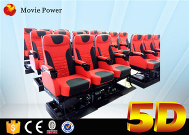 Theme Park 5D Movie Theater 3dof Platform Listrik Atau Pasokan Hidrolik