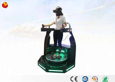 360 Derajat Rotasi 9D VR Cinema 9D Simulator Satu Player Standing Platform