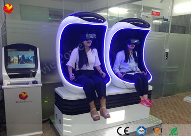 Peralatan Taman Hiburan Permainan Lucu 9d Virtual Reality Cinema 220V Sistem Listrik