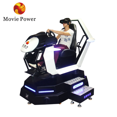 360 Rotating VR Simulator Racing Car Amusement Ride Simulator Arcade Mobil Mengemudi Mesin Game
