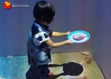 Tampilan 3D Video Game Sihir Sistem Proyeksi Interaktif Untuk Anak Usia 3 - 10 Tahun