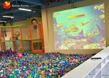 Hiburan Anak Proyektor Interaktif Anak-anak Taman Hiburan Bola Zorbing Ball Peralatan Permainan