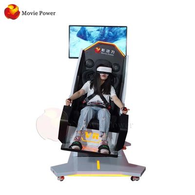 Dynamic Motion 9d VR Ride Virtual Reality Roller Coaster 9D VR 360 Simulator Untuk Game Center