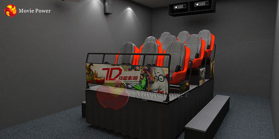Hiburan 7D Movie Theater Mobile Truck 4D 5D Dinosaur Theme Shopping Mall XD Cinema