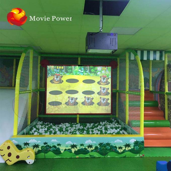 3D Interactive Kids Big Floor Wall Projection Games Taman Bermain Dalam Ruangan 0