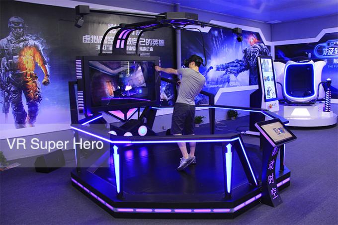 Berdiri Menembak Htc Vive Arcade Mesin Balap Treadmill Virtual Reality Simulator 9d Vr Walker