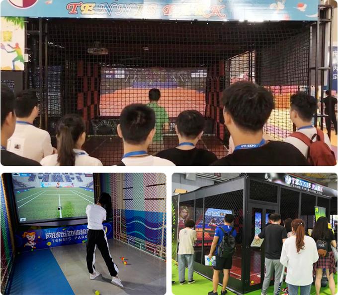 Permainan Kebugaran Fisik Interaktif 9d Peralatan Tenis Virtual Reality Permainan Olahraga Vr 0