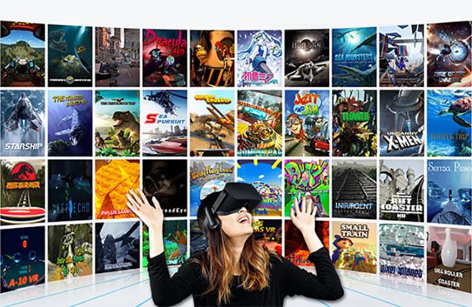 Wahana Dalam Ruangan 9D Virtual Reality Cinema VR Space Theater Simulator 2