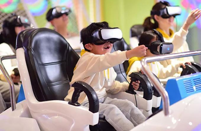 Peralatan Ide Bisnis Kecil 6 Kursi Keluarga 9d Virtual Reality Cinema Machine Simulator 1