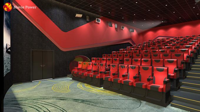 Lingkungan Immersive 5d Cinema Theater Simulator 3 Sistem Dinamis Listrik Dof 0