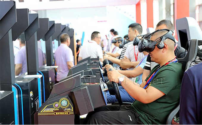 Vr Racing Untuk Indoor Playground Racing Driving Simulator Virtual Reality Game 9D Vr Gaming Equipment 2