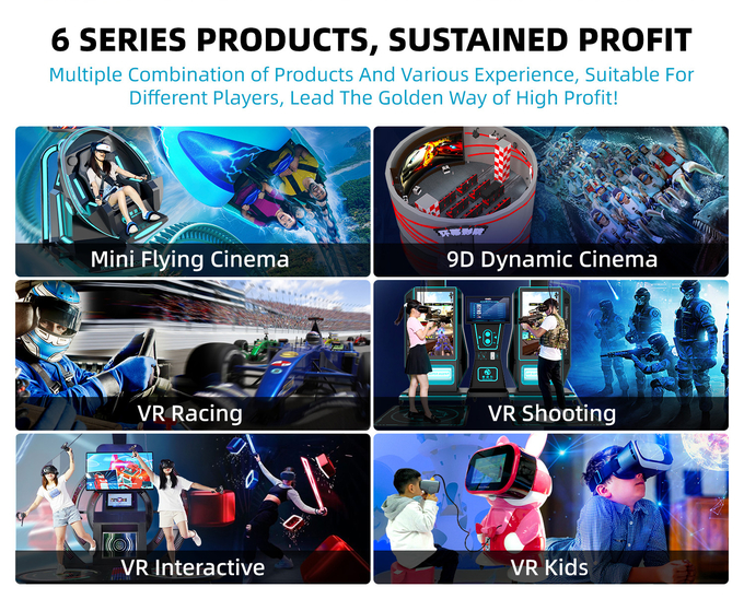 Harga Grosir VR Racing Simulator Komersial 9D VR Super Speed ​​Car Game Equipment 1