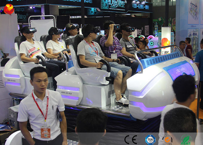 Platform Dinamis 9D Virtual Reality Simulator Vr Family Cinema Chair Set Mesin Game 3