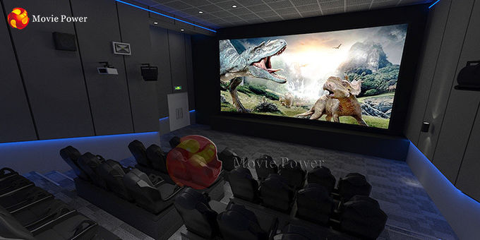 Virtual Reality 3d Movie Theater 5d Electric Cinema Theater Chair 1