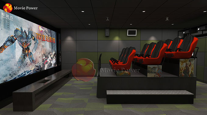 200 Kursi 7D Cinema Movie Power Interactive Gun Game Machine Simulator System 1